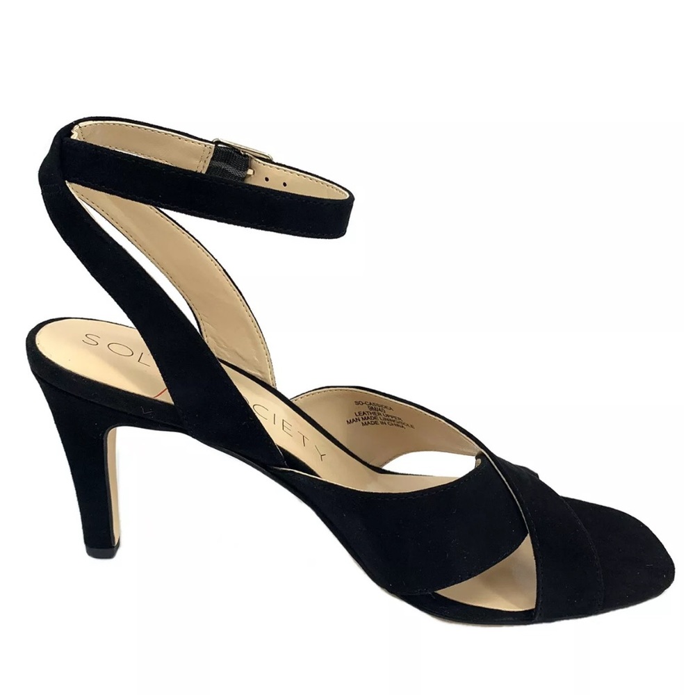 SOLE SOCIETY NEW Cassidea Sandal Ankle Strap: 9M - Picture 4 of 11